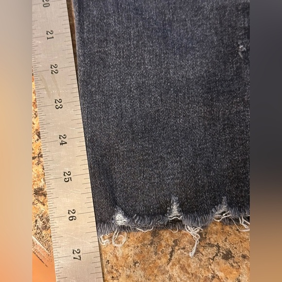 Rag & Bone Women’s Nina High Rise Ankle Skinny Tag Size 31 Raw Hem Jeans Denim - Picture 12 of 15